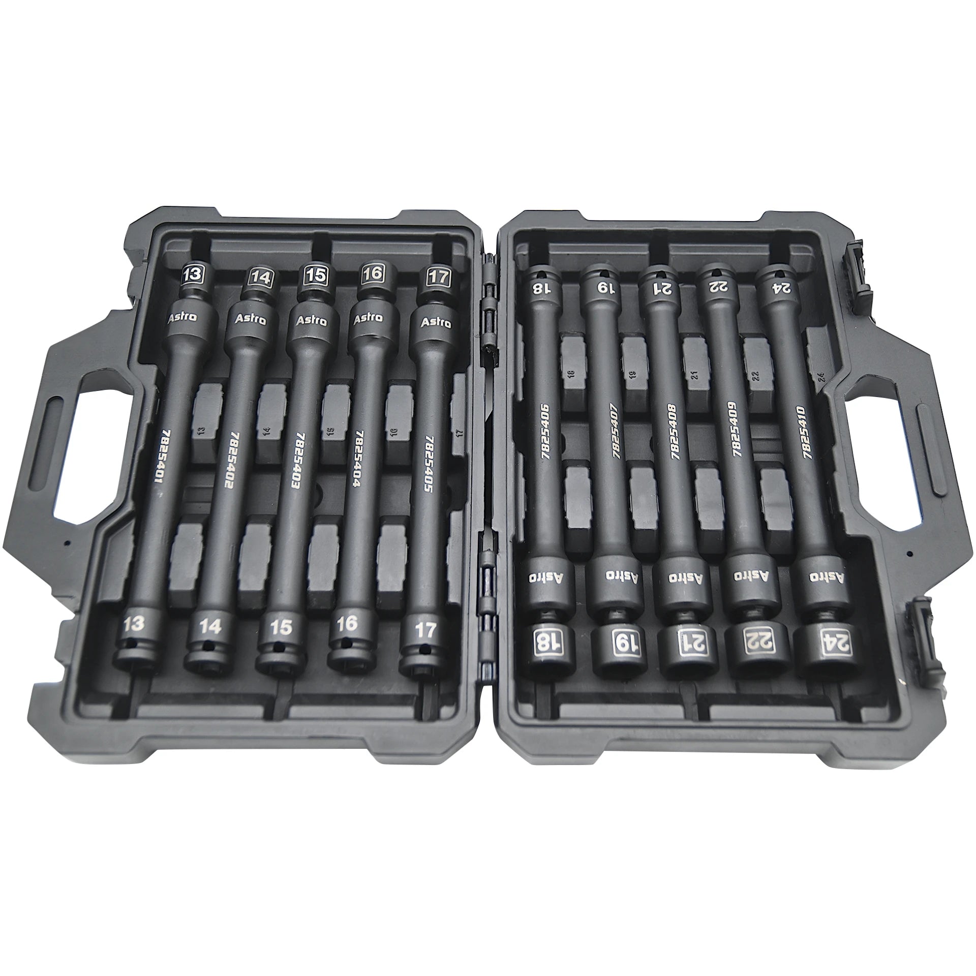 Astro Pneumatic 78254 10pc 1/2" Drive Torque-Saver Impact Extension Set