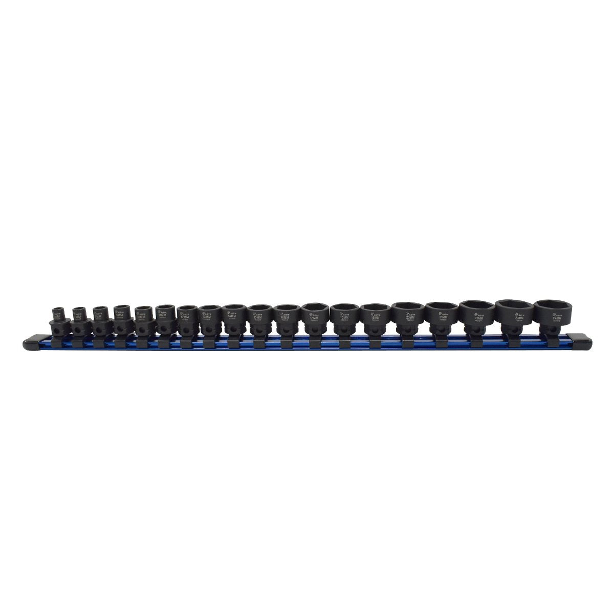 Astro Pneumatic 78319 3/8" Drive Metric 6-Point Nano Impact Socket Set, 19pc