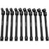 Astro Pneumatic 78354 10pc 3/8" Drive 6Pt Pinless Torque-Saver Impact Extension Socket Set, 10-19mm metric