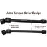 Astro Pneumatic 78354 10pc 3/8" Drive Pinless Torque-Saver Impact Extension Socket Set
