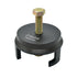 Astro Pneumatic 78450 HD Harmonic Crank Pulley Puller, top-angle view showing black disc body with Astro logo and model number