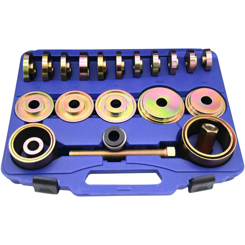 Astro Pneumatic 78825HD Master FWD Bearing Adapter Set open blue carry case with full kit contents