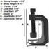 Astro Pneumatic 78912 Low Profile Ball Joint Separator dimensions diagram: screw length 4-3/8", body height 4-1/2", throat 3-1/4"