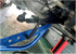Astro Pneumatic 78914 Lower Control Arm 4ft Pry Bar in use separating lower control arm from knuckle