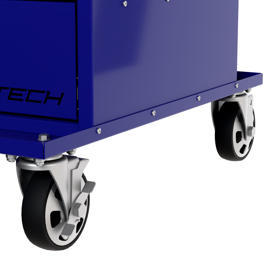Homak BB06019020 TECH Mobile Diagnostic Cart Blue View 7