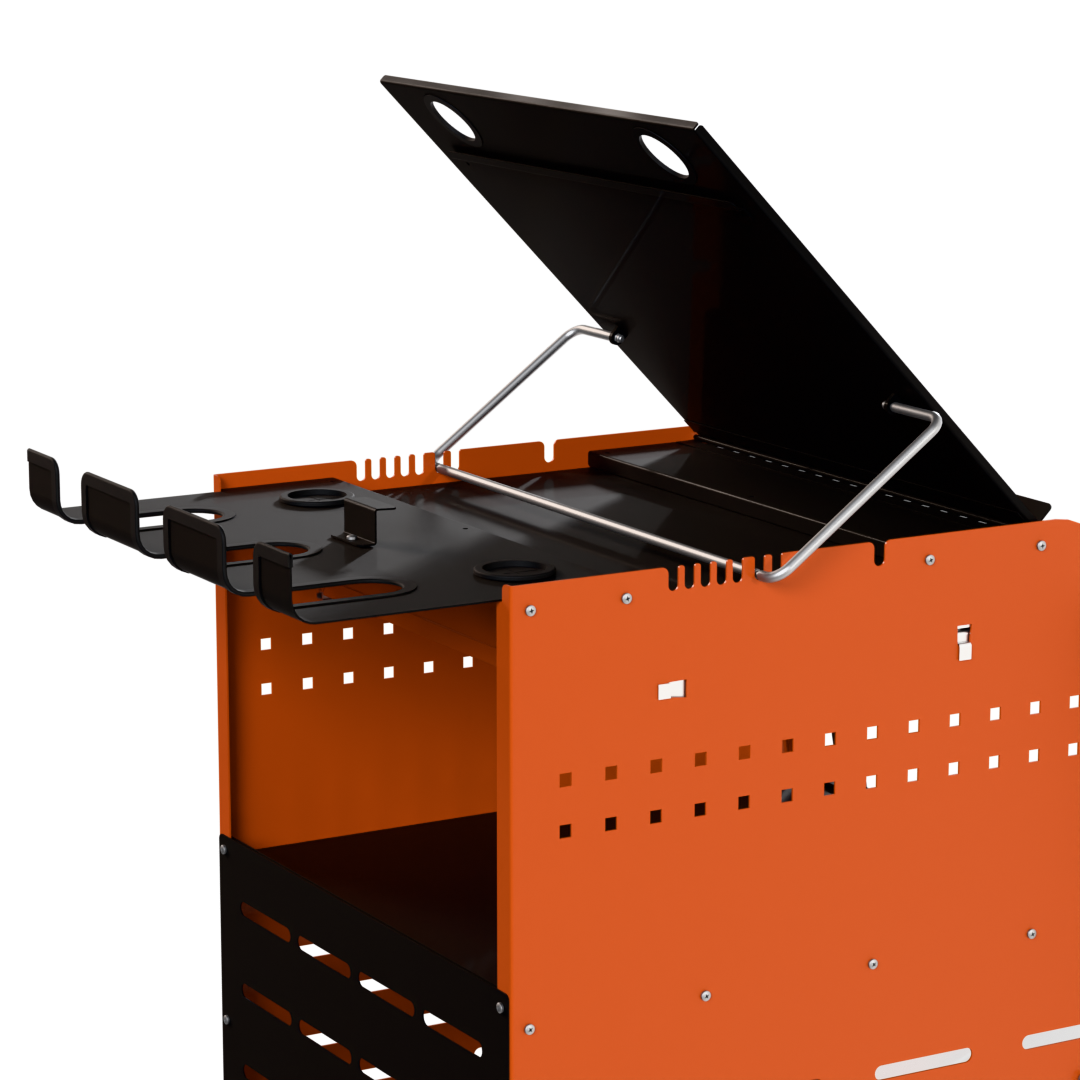 Homak TECH Automotive Diagnostic Service Cart detail view 6