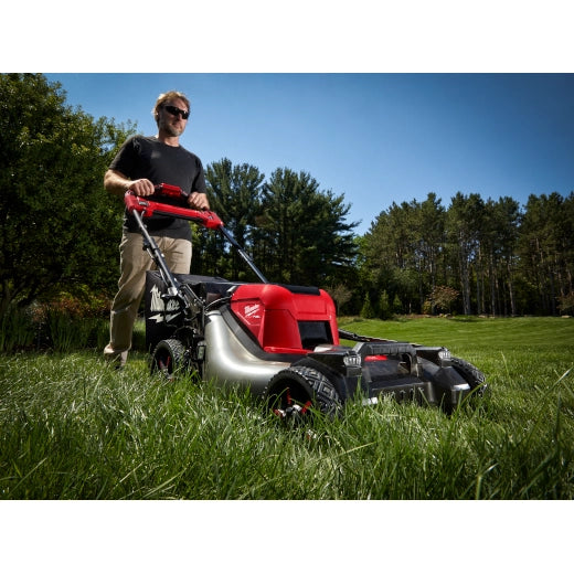Milwaukee Tool 2823-22HD KIT DE TONDEUSE AUTOPROPULSÉE 18 CARBURANT 21", (2) BATTERIES HD12.0, (1) CHARGEUR RAPIDE À DOUBLE BAIE