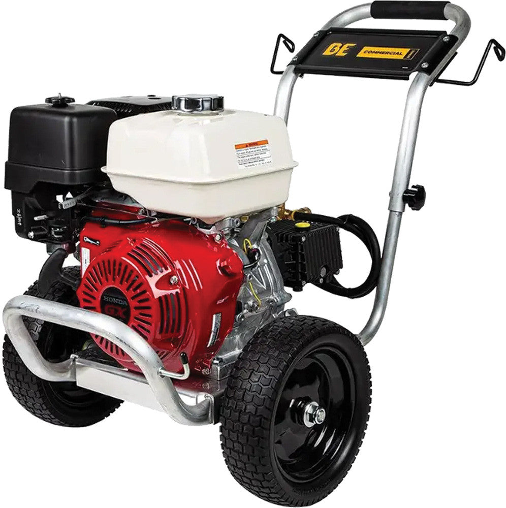 BE Power Equipment B3165HAGS 3,100 PSI 3.1 GPM Cold Water Gas Pressure Washer - Commercial Series
