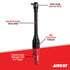 Aircat 805-HT-22-5 feature diagram highlighting extra large ratchet head, extended reach drive shaft, 360-degree directional exhaust, and ergonomic grip