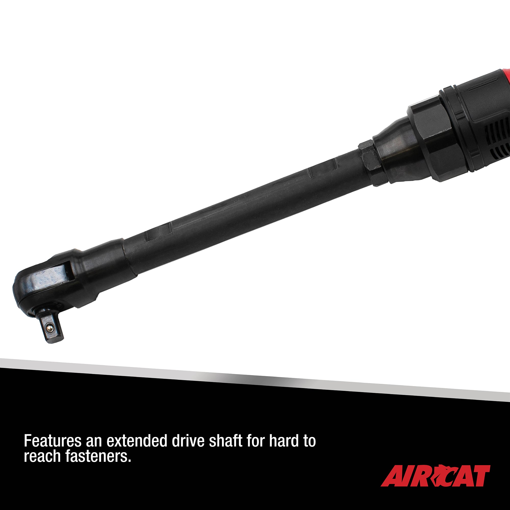 Aircat 805-HT-22 extended drive shaft close-up for hard-to-reach fasteners