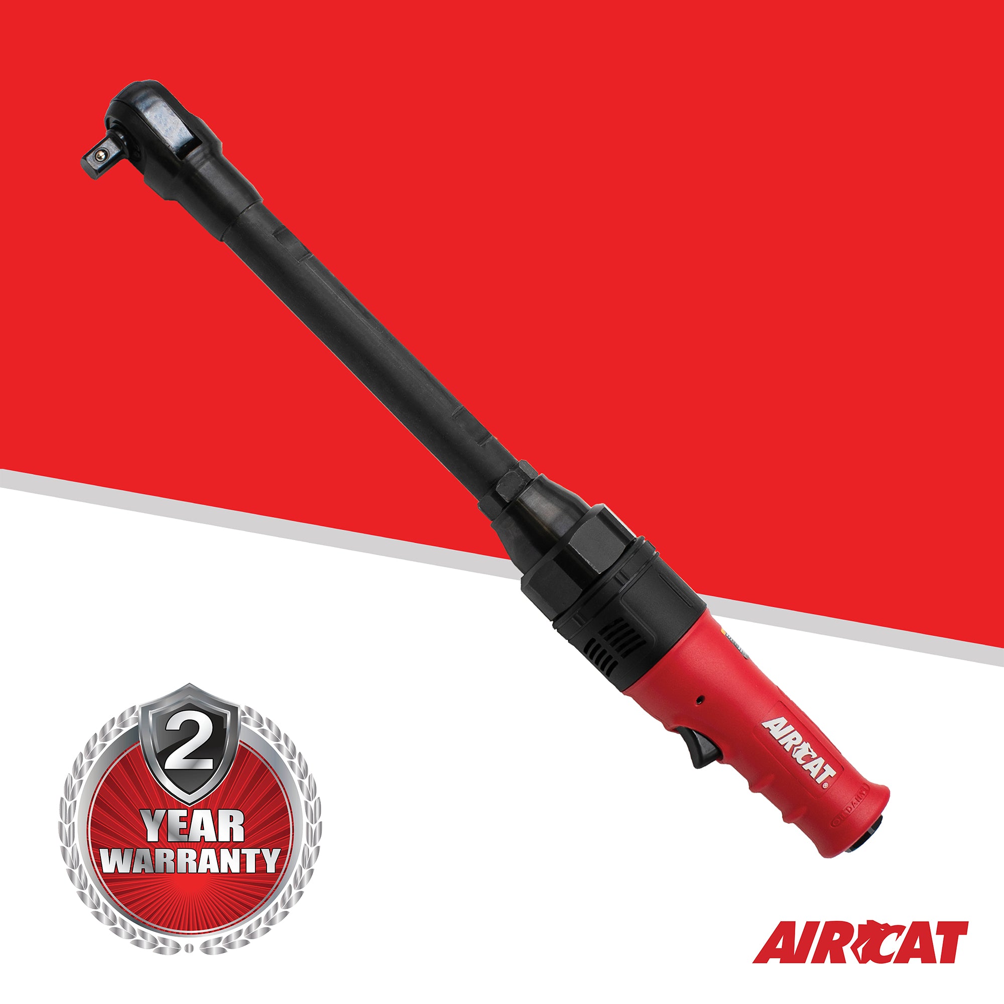 Aircat 805-HT-22 3/8" High Torque 21.6" Long Reach Air Ratchet