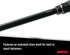 Aircat 808-22-A close-up of extended drive shaft for accessing hard-to-reach fasteners