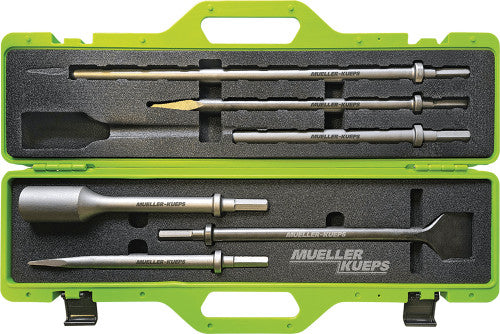 Mueller-Kueps EQ-290 300/ADP 6-Pc Essential Adaptors Kit for the Vibro-Impact® Heavy Duty Air Hammer - MPR Tools & Equipment