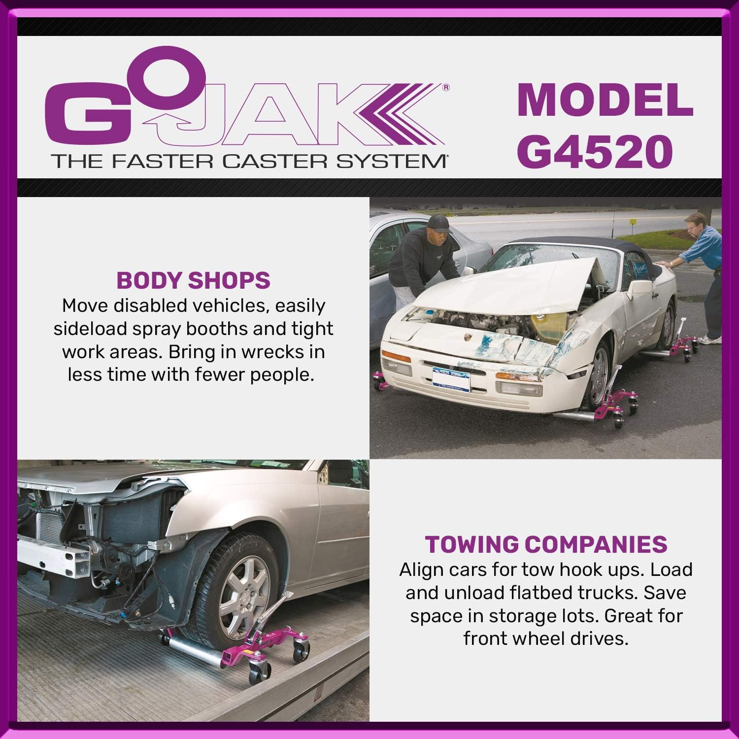 GoJak G4520 Wheel Dolly