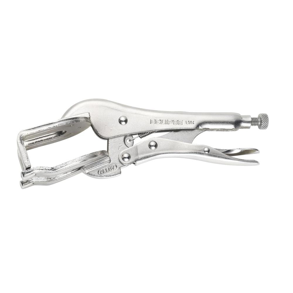 Eclipse E9R U Shaped Jaw Locking Welding Clamp, Chrome Molybdenum Steel, 9" Size, 1-3/4" Jaw Capacity
