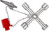 Knipex 00 11 03 Control Cabinet Key