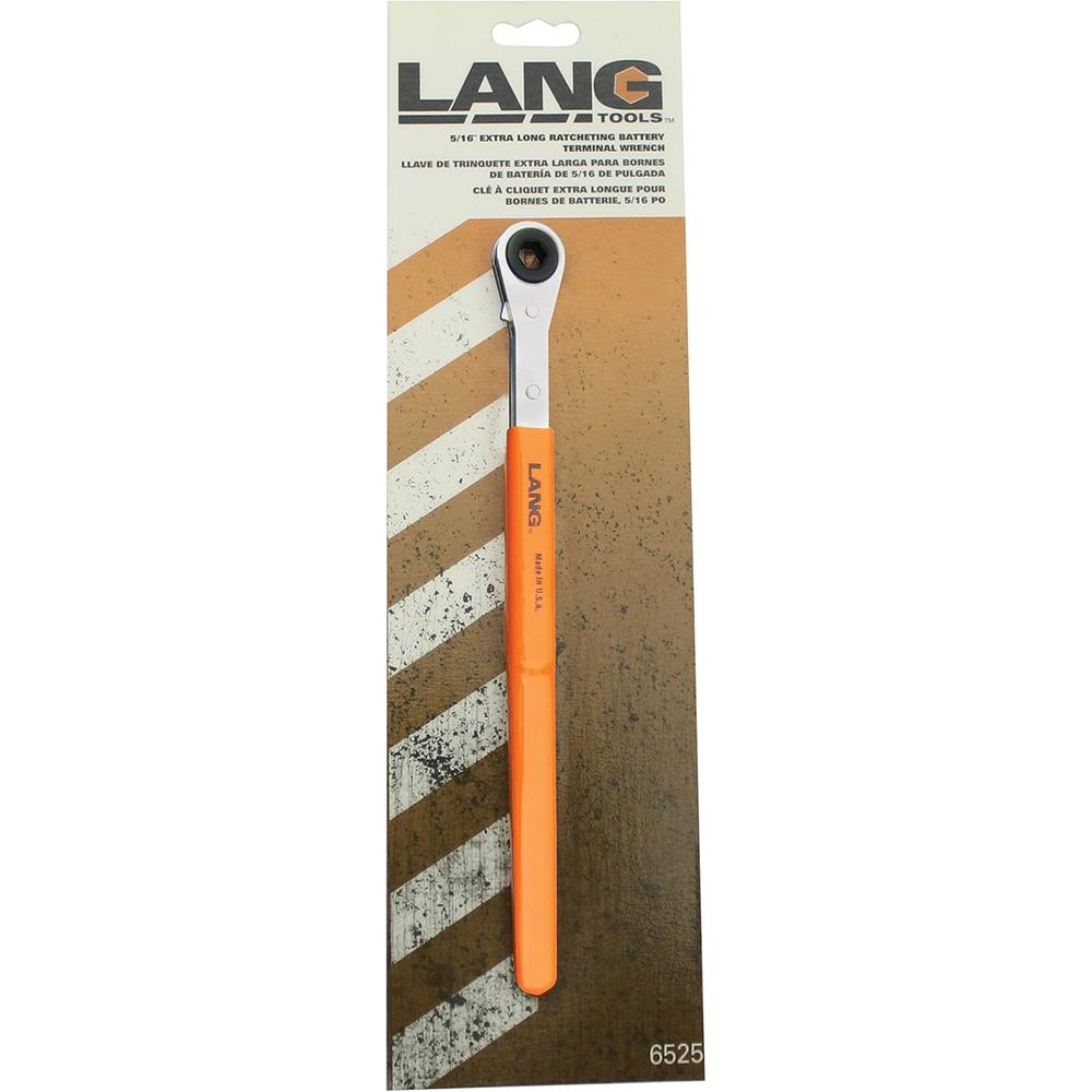 Lang Tools 6525 Extra Long Battery Terminal Wrench -5/16"