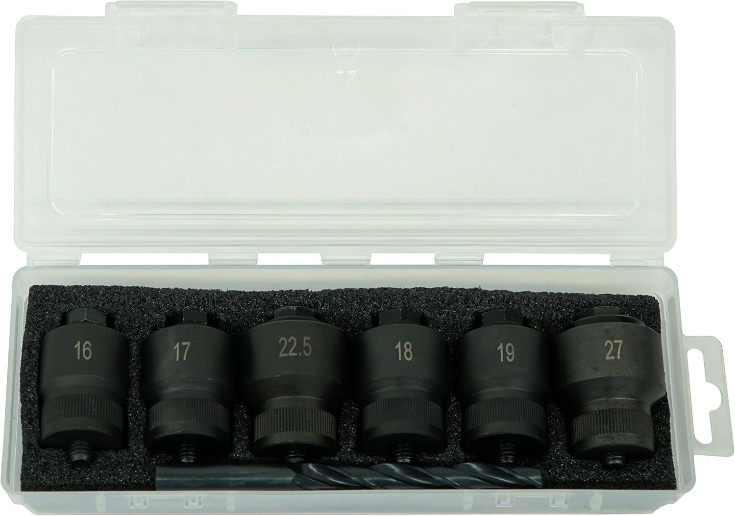 Polyvance 6149 BUMPER SENSOR HOLE CUTTING, 6 HOLES SIZES: 16MM, 17MM, 18MM, 19MM, 22.5MM, 27MM