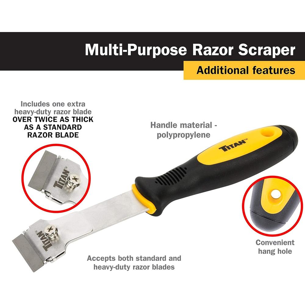 Titan Tools 12030 Multi-Purpose Razor Scraper