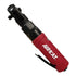Aircat 812-RW 3/8 Inch Impacting Ratchet Wrench with red composite grip and black ratchet head