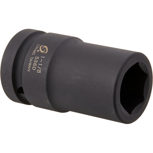 Sunex Tools 536D 1" Drive Deep 6 Pt. Impact Socket 1-1/8"