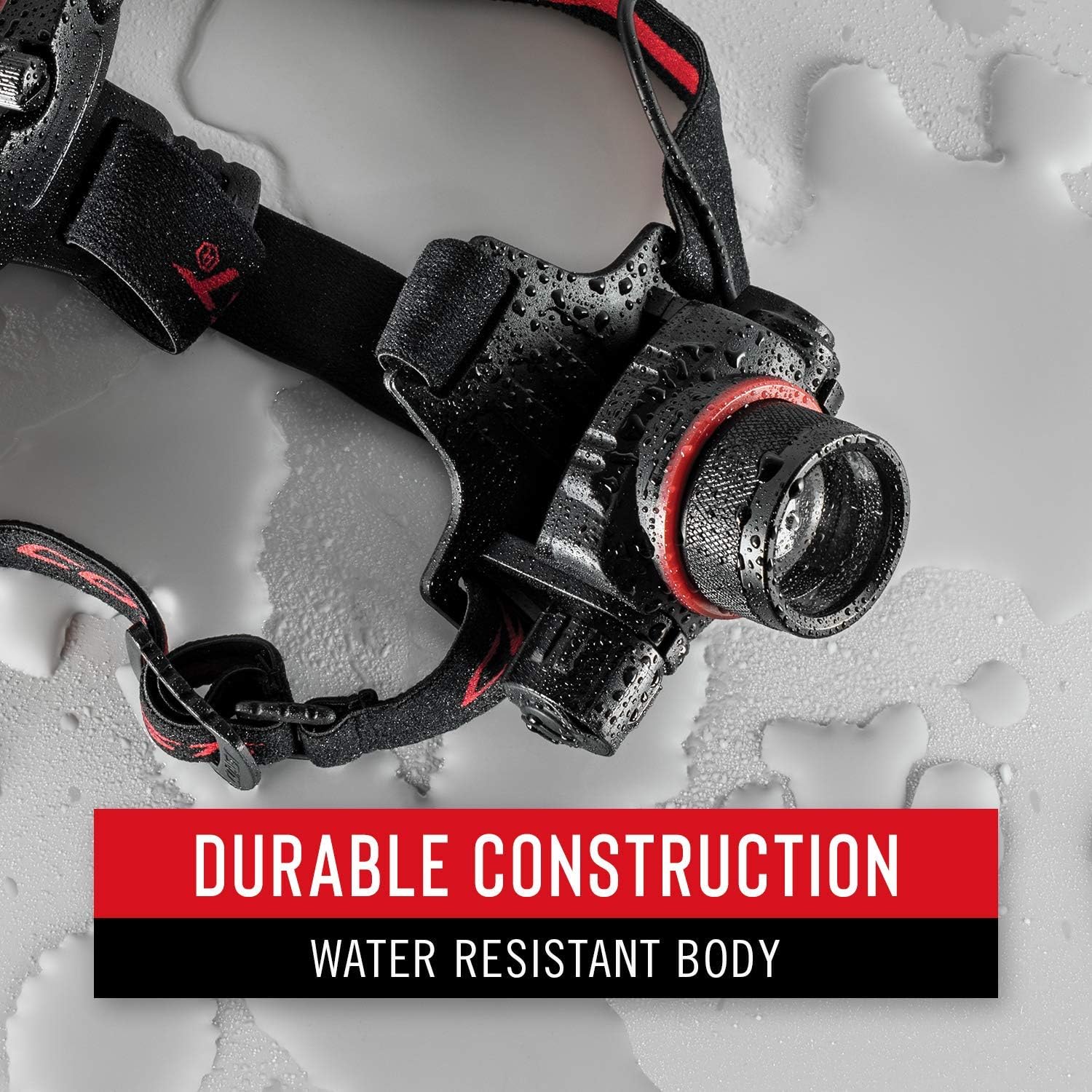 Coast 21343 HL8R Lampe frontale LED rechargeable à focalisation pure 800 lm, noire