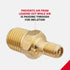 Milton Industries S-684 1/8" NPT Tank Valve, 2/Cd