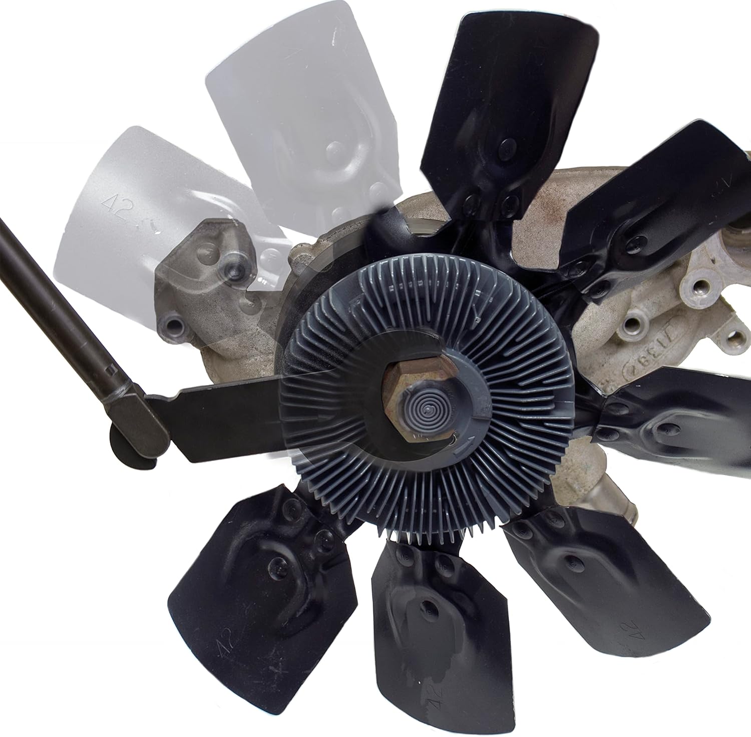 Lisle 43350 10-PC PNEUMATIC FAN CLUTCH WRENCH SET