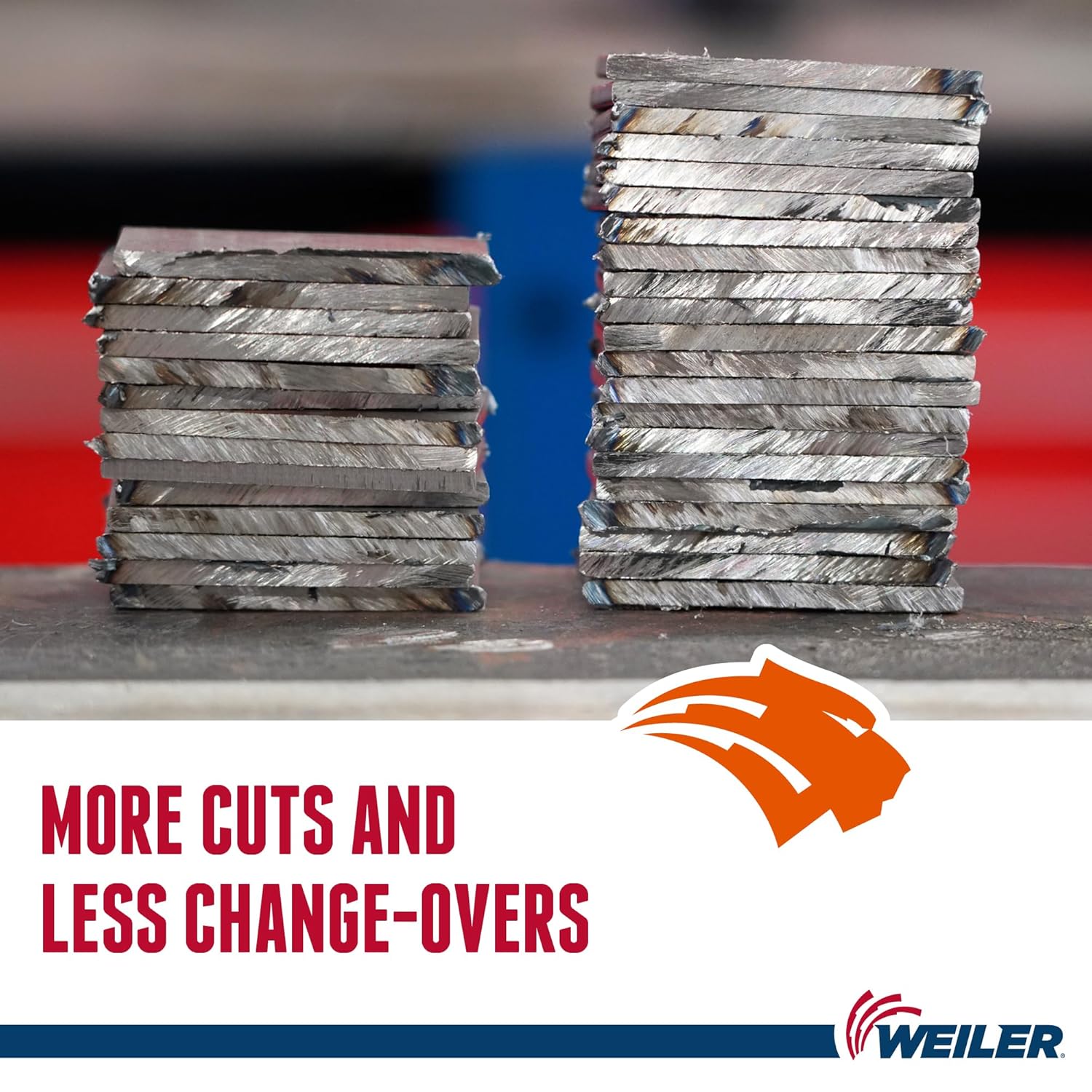 Weiler 57043 5" x 0.045" Tiger Type 27 Thin Cutting Wheel. A60T. 7/8" A.H. (Pack of 25)