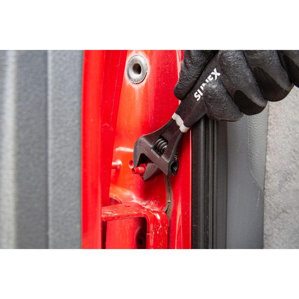 Sunex Tools 9618A 4 PC ADJUSTABLE WRENCH SET (6", 8", 10", 12")