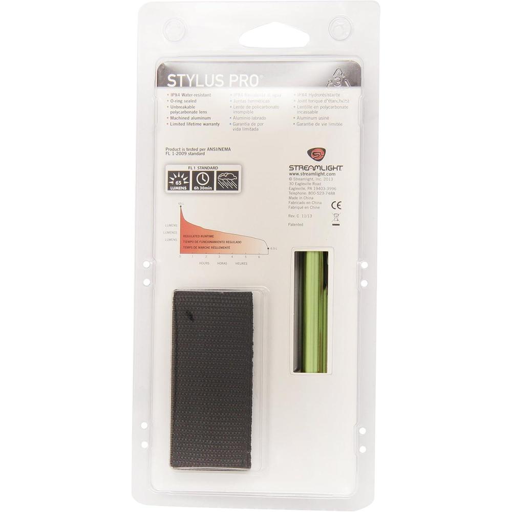 Streamlight Stylus Pro - Stylus Pro - Cp - White Led - Lime Green