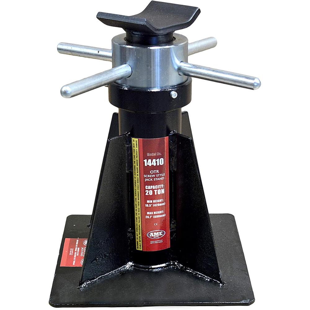 AME International 14410 20 Ton Locking Jack Stand Min Hgt: 16.54"