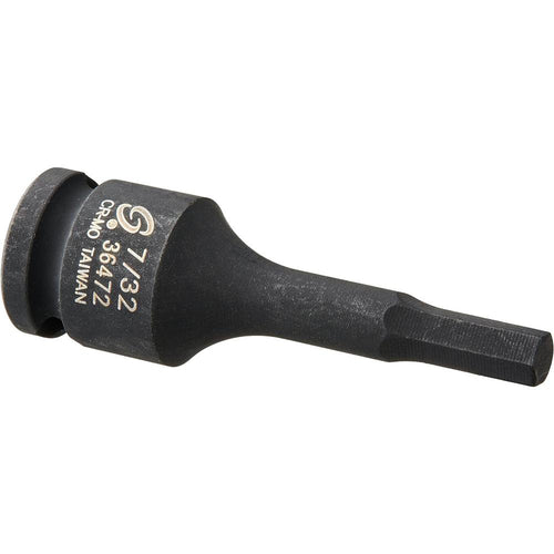 Sunex 36472 3/8-Inch Drive 7/32-Inch Hex Impact Socket