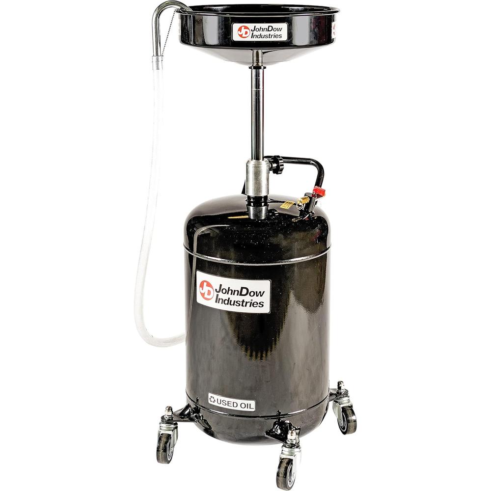 JohnDow Industries JDI-18DC 18 Gallon Self-Evacuating Portable Oil Drain