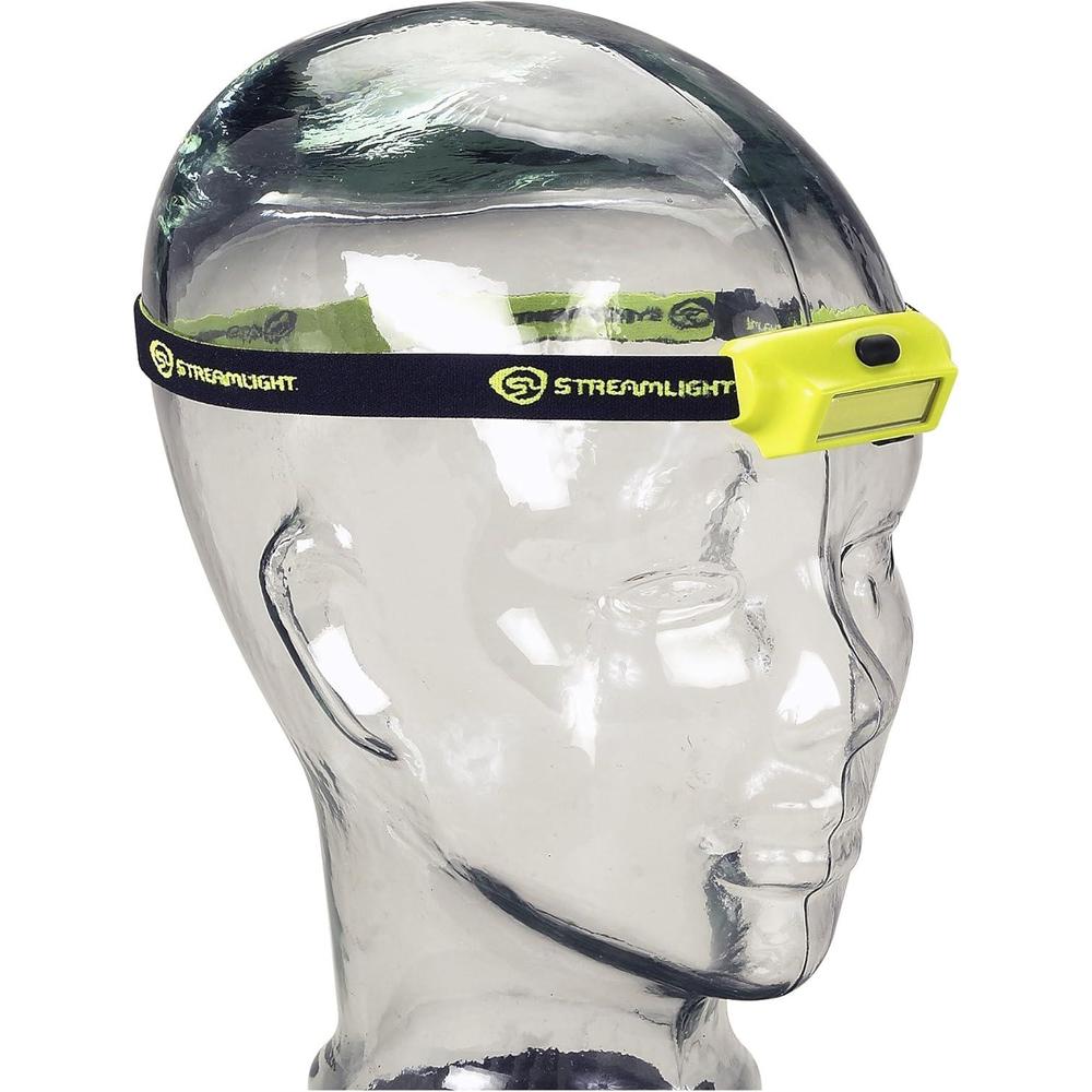 Streamlight 61700 Bandit LED Rechargeable Headlamp. Yellow w/White LED. One Size