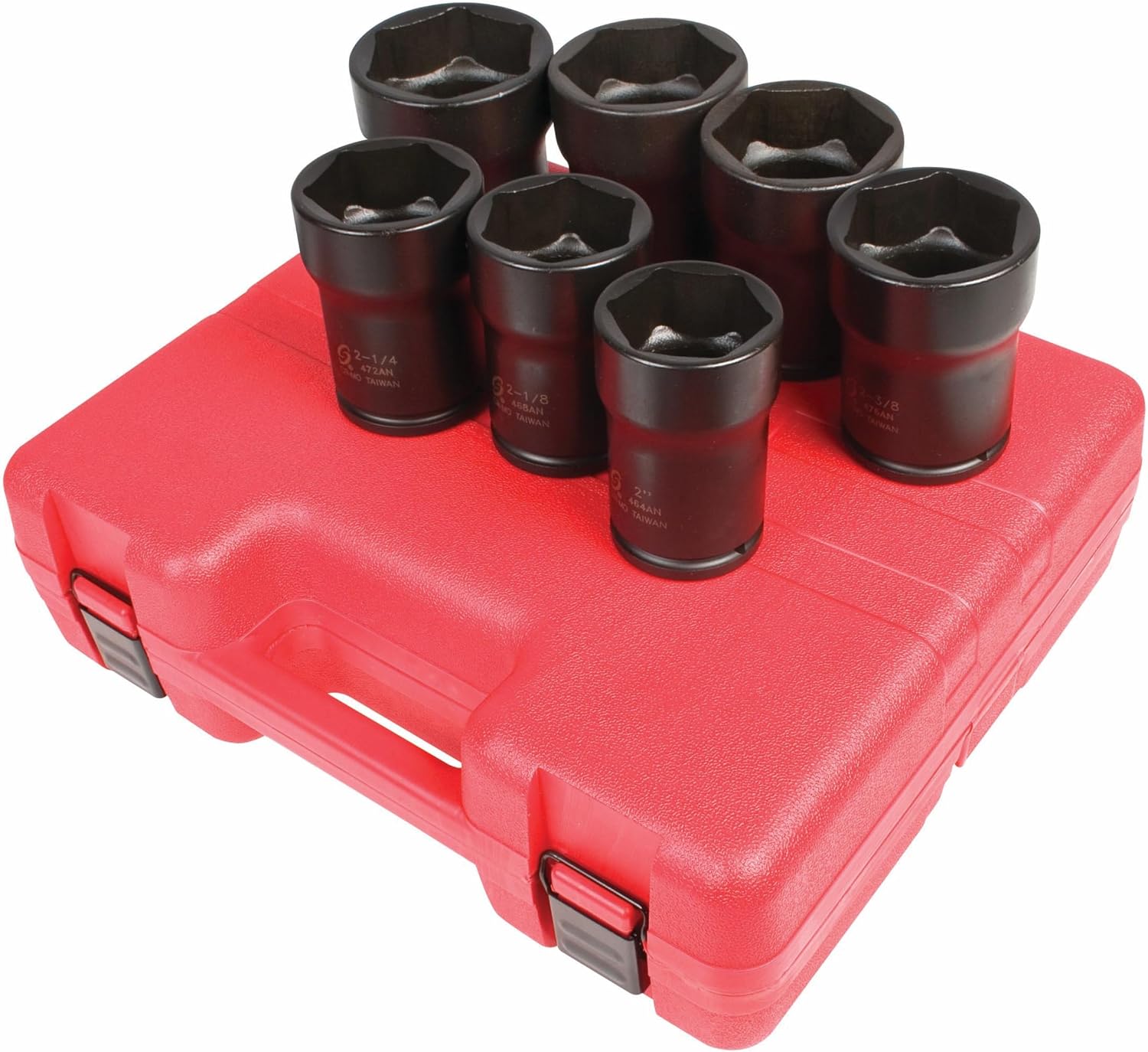 Sunex Tools 4667 3/4" Dr Truck Pinion Locknut Impact Socket Set