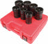 Sunex Tools 4667 3/4" Dr Truck Pinion Locknut Impact Socket Set