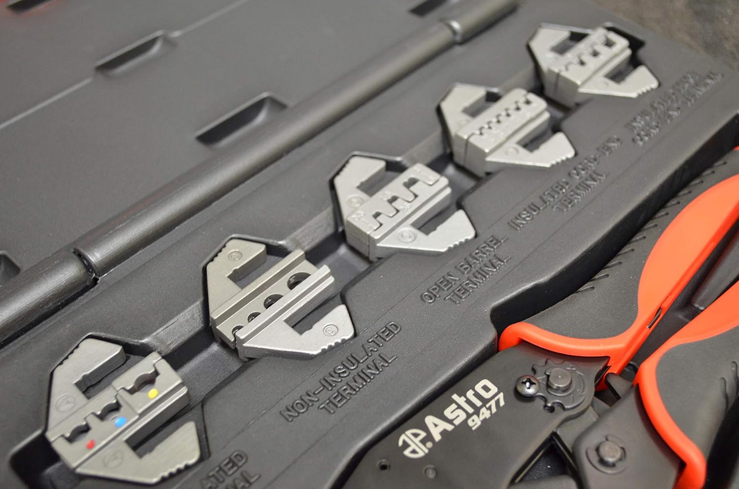 Astro Pneumatique Outil 9477 7 pièces Professionnel Rapide Interchangeable Cliquet Outil De Sertissage Ensemble