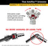Titan Tools 62110 1/2" Drive 10" Long Auto Flex Extension