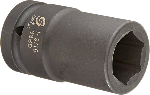 Sunex 538D 1" Drive Deep 6 Pt. Impact Socket 1-3/16"