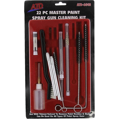 ATD Tools 6848 Kit de nettoyage pour pistolet pulvérisateur Master