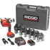 Ridgid 67053 RP 350 Pistol-Grip Press Tool With 18V 2.5Ah Battery, 1/2" - 2" Propress Jaws