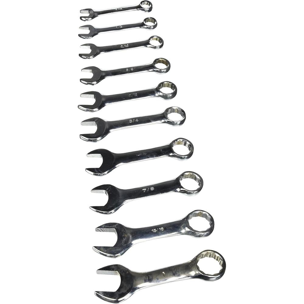 ATD Tools 1080 Jeu de 10 clés plates SAE