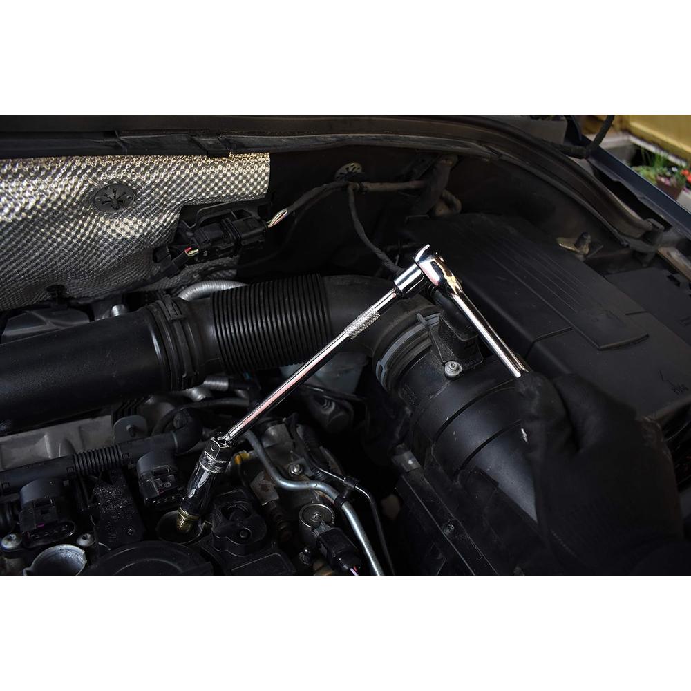 Astro Pneumatic 94404 4-PC 3/8" DR. 6 PT. MAGNETIC SPARK PLUG UNIVERSAL EXTENSION SOCKET SET, 9/16" X 6", 5/8" (16MM) X 6", 5/8" (16MM) X 10", 13/16" X 6"