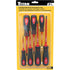Titan Tools 17237 Jeu de 7 tournevis isolés avec embouts magnétiques, Phillips #0, #1, #2 et fente 1/8", 5/32", 7/32", 1/4"