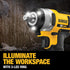 DEWALT 20V MAX Cordless Impact Wrench with Detent Pin, 1/2-Inch, Tool Only (DCF880B)