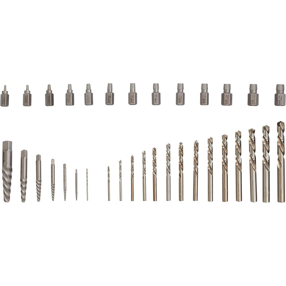 IRWIN Screw Extractor/ Drill Bit Set, 35-Piece (11135ZR)