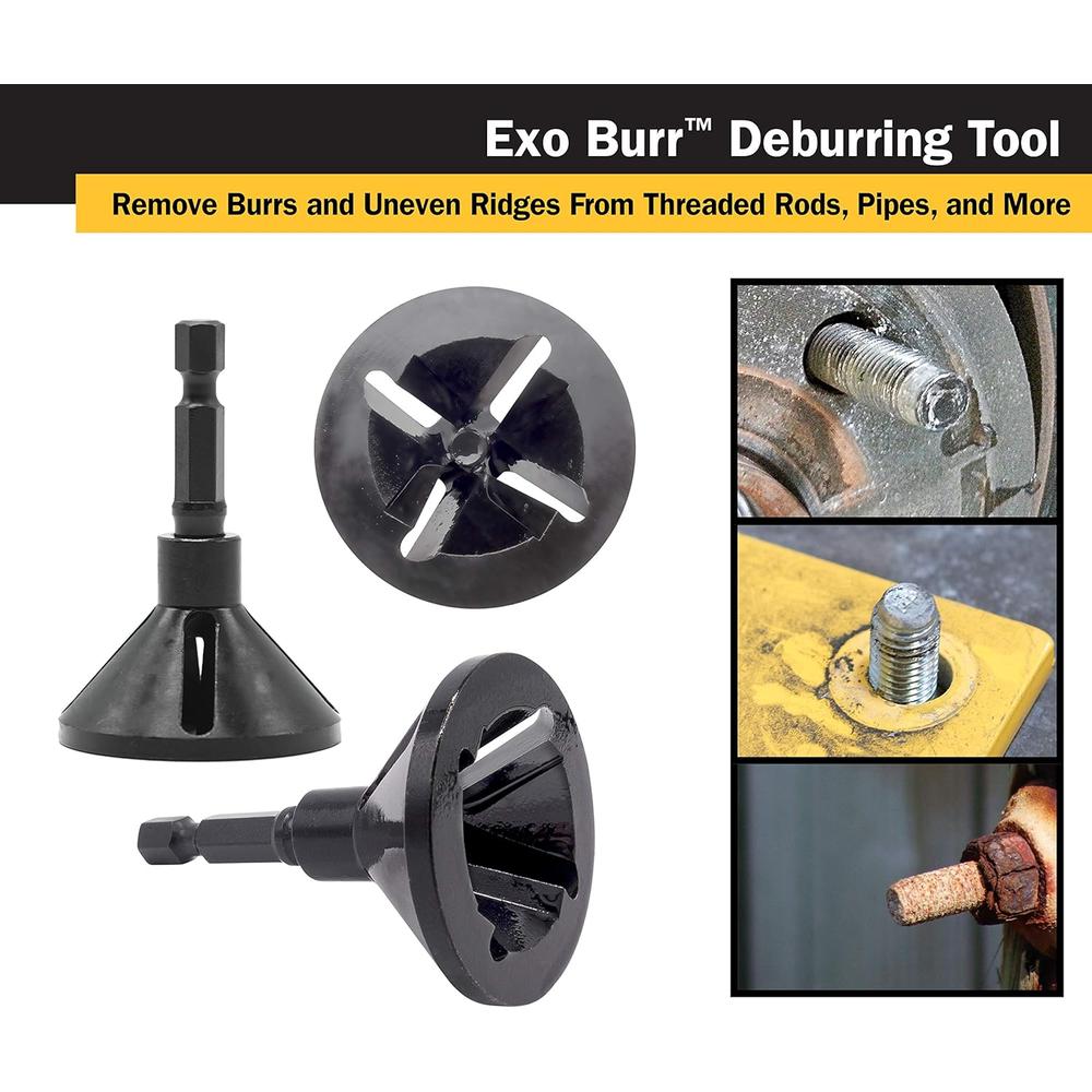 Titan 51950 EXO BURR External Deburrer and Chamfering Tool