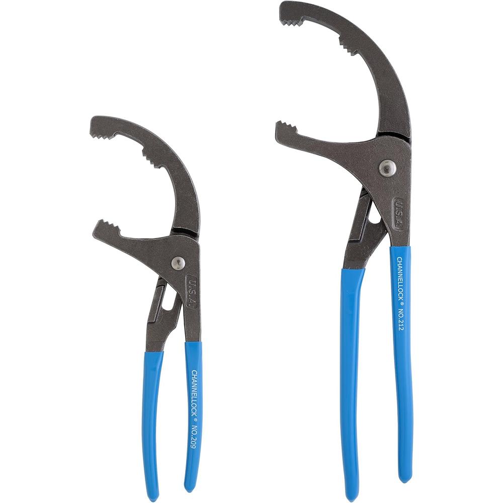 Channellock OF-2 2pc Oil Filter/ PVC Plier Set