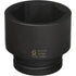 Sunex Tools 5104 1" Drive Standard 6 Point Impact Socket 3-1/4"